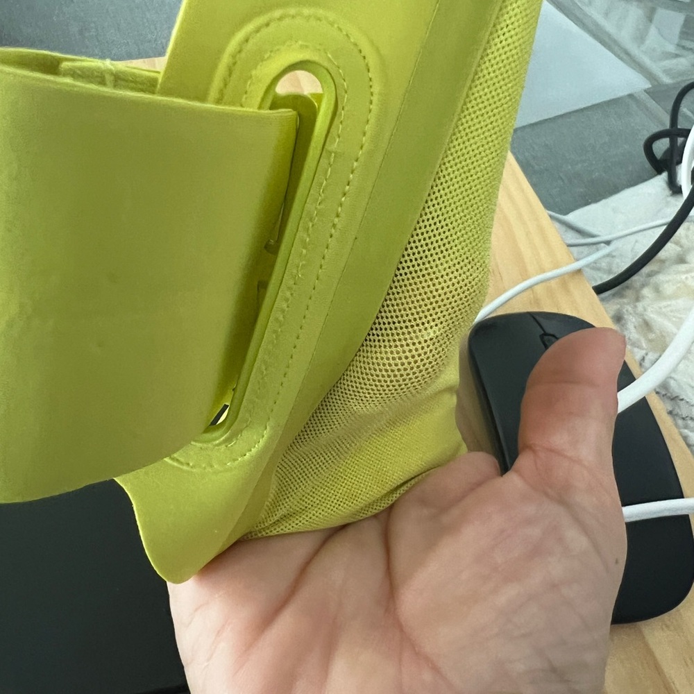 Neon Lululemon Yellow Wearable Armband - Picture 3 of 14